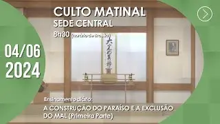 Culto Matinal | 