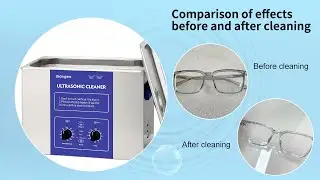 UC 7180L-Household Desktop Ultrasonic Glasses Cleaner