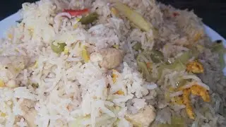 Chinese Rice Recipe |Chicken & Vegetable Fried Rice