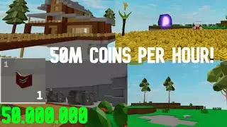 Fastest way to make money in Roblox Skyblock (50 Million coins per hour)