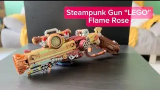 LEGO Steampunk Gun &ldquo;Flame Rose&rdquo;