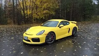 2016 Porsche Cayman GT4 - Testing on the track POV