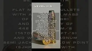 What is Level 3A Body Armor??? #predatorarmor #bodyarmor #tacticalgear #selfdefense #nij