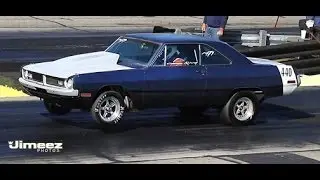 CHRIS KUCIA '71 DODGE DART 440 RUNS 10.22@127.99 AT BYRON 10-6-13