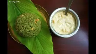 Today Healthy lunch: Coriander Rice& mango raitha