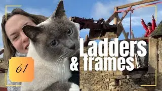 From Ground to Glory: Joe's A-Frame Installation Saga!