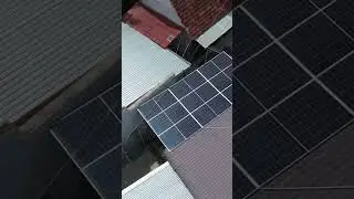9 Longi 450w solar panel string