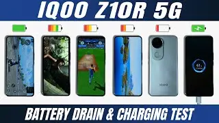 IQOO Z10R 5G Battery Drain & Charging Test