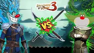 Oggy or jake ki fight me kon jeetega......shadow fight 3