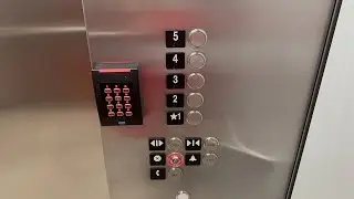 KONE Traction Auxiliary Elevator at UnionWest at Creative Village- Downtown- Orlando, FL USA