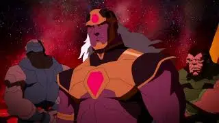 Darkseid Meets Martian Hitler and Zod Jr - Young Justice