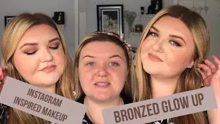 Glam Instagram Inspired Makeup| Bronzed Glow Up
