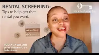 Sound Investments Inc Tips on Rental Screening