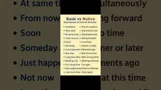 basic vs native English