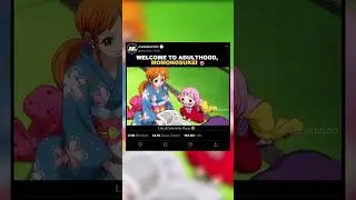 Welcome To Adulthood, Momonosuke😂| EDIT | #onepiece #shorts #luffy #zoro #momonosuke #sanji #brook