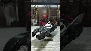 Batman vintage toys, Batmobile Dark Knight Kenner Collection 1989.