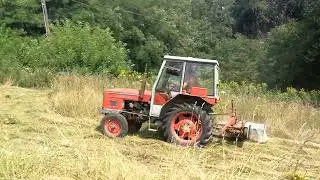 zetor 4718 in košnja 2.del