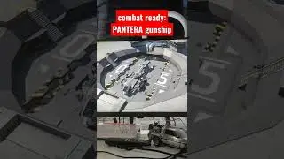 [SPACE ENGINEERS] Pantera Gunship rising... #spaceengineers #needtocreate #kelevraengineering