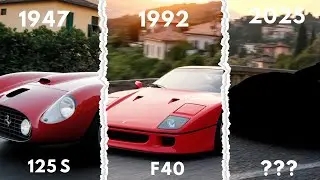 FERRARI Evolution from 1947 to 2025