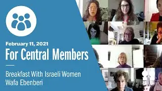 Breakfast With Israeli Women: Wafa Ebenberi