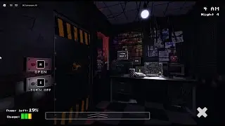 Roblox- FNAF Co-op: FNAF 1 | Night 4 [SOLO]