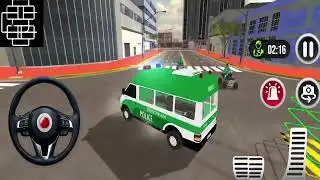 ✅Policeman Ambulance Van Driving - 911 Emergency Rescue Driving Simulator - Android Gameplay