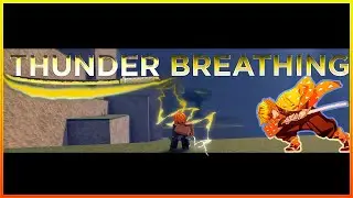 *NEW* THUNDER BREATHING SHOWCASE IN SLAYERS UNLEASHED || NEW DEMON SLAYER GAME ON ROBLOX!!!