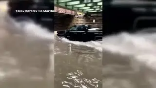 Record rain in New York City generates &lsquo;life-threatening&rsquo; flooding