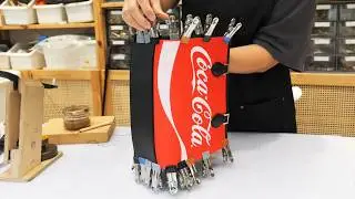 A $0 Cola Gift Bag Becomes a $2,000 Luxury Bag. A Korean Workshop Artisan