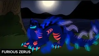 Hesper transforms into a aquatic-terrestrial werecat
