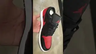 Inspired by the original that debuted in 1985, the Air Jordan 1 Low Bred #nike #jordan #bred #shoes