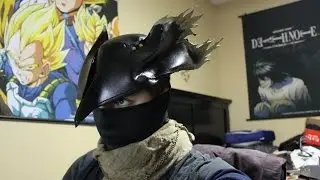 Bloodborne Cosplay Hunters Game Cover Hat Tutorial [SUBTITLES]
