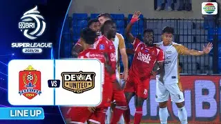 Persijap Jepara VS Dewa United Banten FC - Line Up & Kick Off | BRI Super League 2025/26
