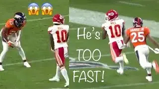 Tyreek Hill vs Chris Harris Jr (WR vs CB)  2019 