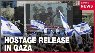 Israeli hostages start to be freed as part of ceasefire agreement