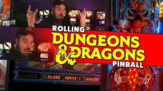 ROLLING Dungeons and Dragons Pinball (Bally 1987)