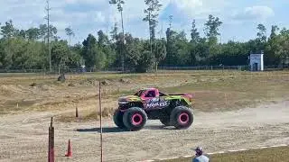 Lil Miss Madness skills competition All Star Monster Truck tour Naples FL day 2 