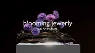Blooming Jewelry | 3D Product Animation | Blender 3D | Realistic CGI