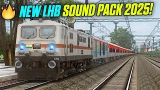 🚨 NEW LHB SOUND MOD in MSTS! | Door On/Off + Real Indian Sell Man Voice Pack | Next Level Realism! 🔊