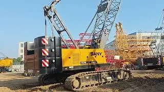 Sany 75-ton crawler crane