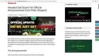 Hexabot SCAM? Update, RewardTable Fun, Chain Group and MORE!
