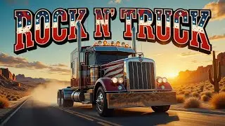Rock N Truck Playlist &ndash; Burning Chrome & Steel Guitars 🔩 | Country Rock Power for the Open Road
