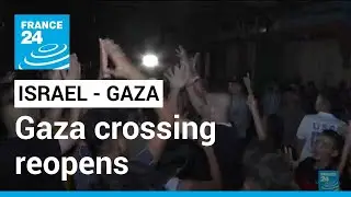 Israel - Gaza truce: Gaza crossing reopens, allowing fuel and aid in &bull; FRANCE 24 English