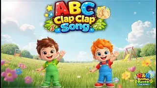 ABC Clap Clap Song | Learn Letters A to Z | R&R Brother Beatz