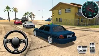 Realistic Taxi Simulator 🚖 | Open World City Driving | Best Car Game Android