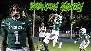 😴🏈🔥Don't Sleep On Me Player Of The Game Spotlight Brandon Kinsey Miami Central Vs Lely 🔥🏈💤