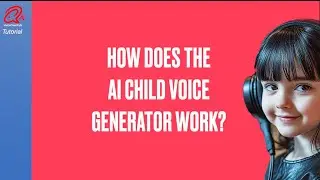 AI child voice over generator tutorial #ai #voicegenerator #childvoice #kidsvoice