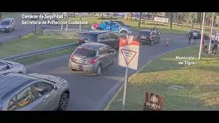 Volc&oacute; en Rinc&oacute;n de Milberg tras perder el control del auto