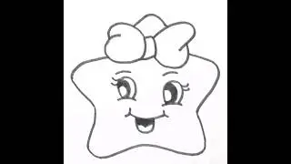 Cute star drawing easy ⭐❣️⭐#shorts #art