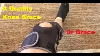 Quick Review and demo of the DR. BRACE ELITE Knee Brace
